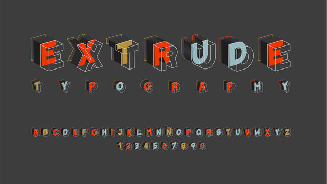 Artistic typography with beautiful effect	