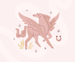 Pegasus Antique Figure