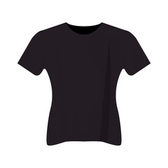 cotton shirt clothes black color icon