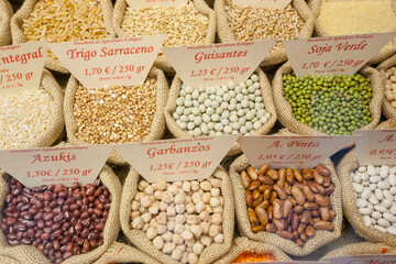 Mercado de Santa Catalina, barrio de Santa Catalina , Palma, Mallorca,Islas Baleares, Spain.