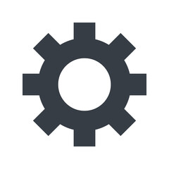 gear setting machine isolated icon