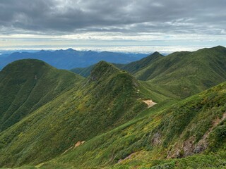 斜里岳からの眺め