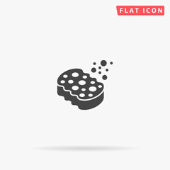 Sponge flat vector icon