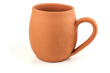 Traditional cup made from clay