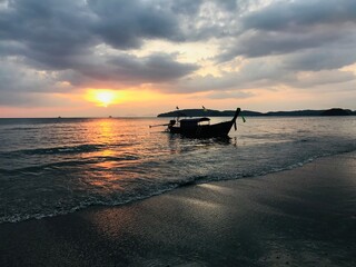 
sunset at sea