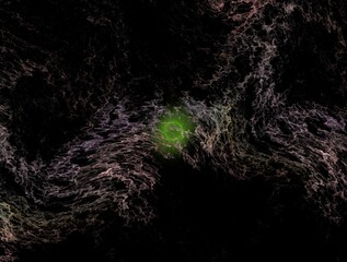 Imaginatory fractal background Image