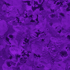 Modern contemporary acrylic background. Violet texture made with a palette knife. Abstract painting on paper. Mess on the canvas.