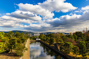 Fototapeta na wymiar 秋の日本庭園 京都 二条城