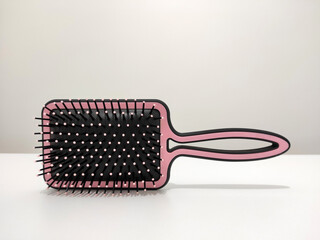 Hairbrush isolated on white  background