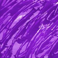 Modern contemporary acrylic background. Violet texture made with a palette knife. Abstract painting on paper. Mess on the canvas.