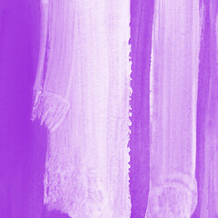 Modern contemporary acrylic background. Violet texture made with a palette knife. Abstract painting on paper. Mess on the canvas.