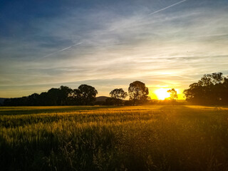Zachód słońca, Jelenia Góra, Cieplice, dolnośląskie, sunset in Poland © island.of.pics