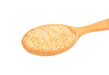 Brown sugar in spoon