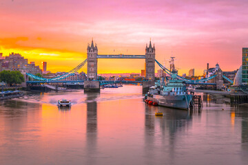 Fototapeta na wymiar Tower Bridge, London.