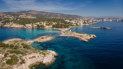 Illetes beach, Calvi&agrave;, Mallorca, Balearic Islands, Spain
