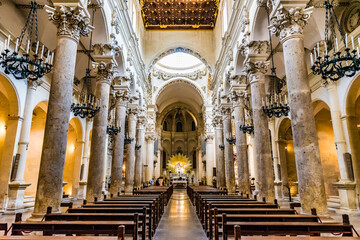 Basilica di Santa Croce in Lecce, Italy