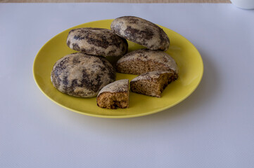 Chocolate cakes without filling 