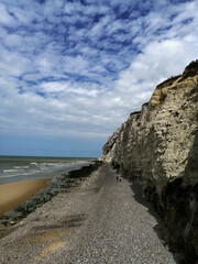 
high cliff by the sea
