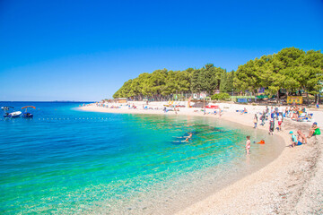 Fototapeta na wymiar Dalmatien Strand Kroatien