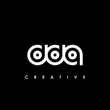 DDQ Letter Initial Logo Design Template Vector Illustration