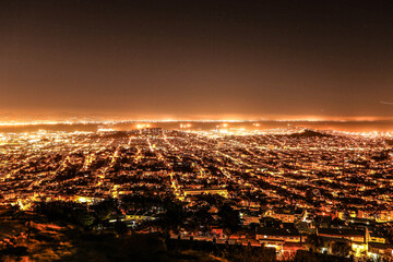 San Francisco Panorama bei Nacht