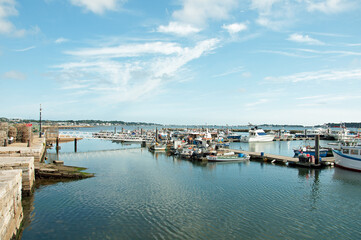 Fototapeta na wymiar Poole harbour in the summertime.