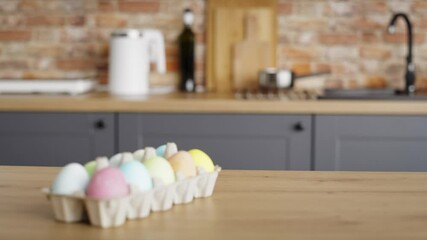 Video of playful girl steals handmade carrot from the table. Shot with RED helium camera in 8K. - Powered by Adobe