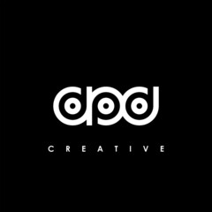 DPD Letter Initial Logo Design Template Vector Illustration