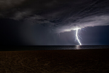 Lightning on the Beach, Ft. Myers