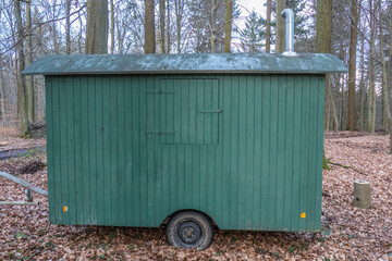 Alter Bauwagen