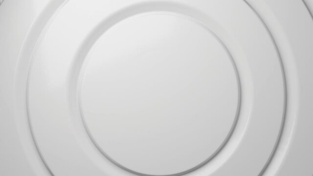 Abstract 3d circles render background Loop
