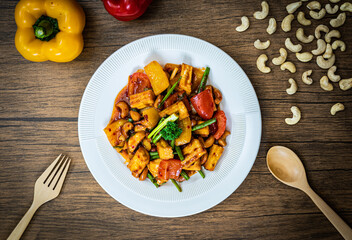 Vegetarian Sweet and Sour Vegetables