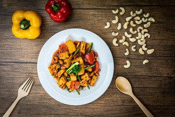 Vegetarian Sweet and Sour Vegetables