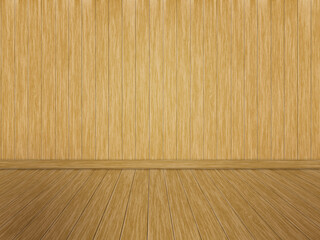 Wooden wall rooms can be used as a background to insert characters.