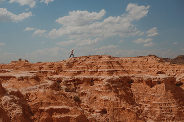 Hike in the desert