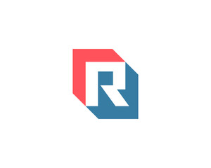 Letter R logo icon design template elements - obrazy, fototapety, plakaty