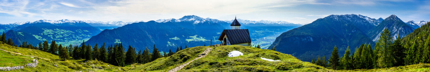 Inntal valley in austria