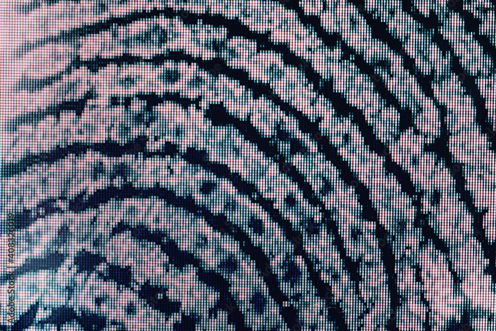 Fototapete Close up beautiful abstract fingerprint on background texture for design. Macro photography view..