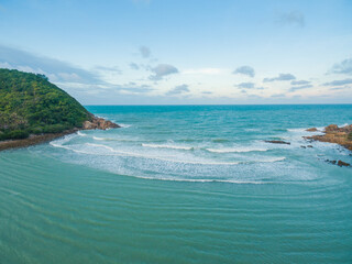 Obraz premium Aerial view of Ko Ma island near Koh Phangan Thailand
