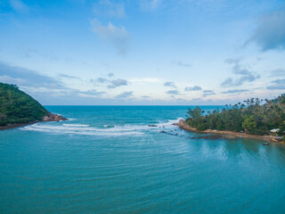 Obraz premium Aerial view of Ko Ma island near Koh Phangan Thailand