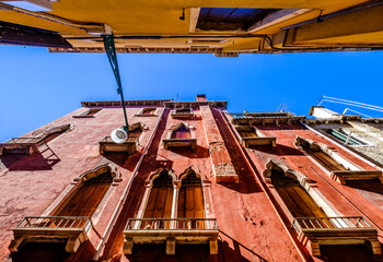 Fototapeta premium typical old house in italy