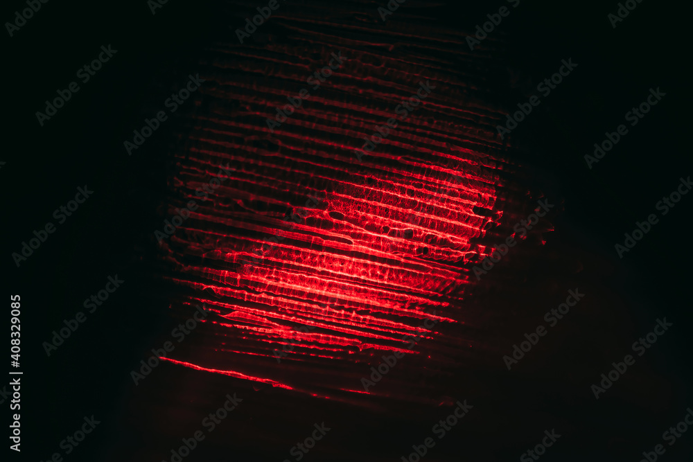 Poster beautiful abstract surreal red brush smear light pastel dark magic. background pattern for design. m