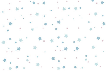Christmas abstract background. Festive winter background made of stars and doodles. Transparent...