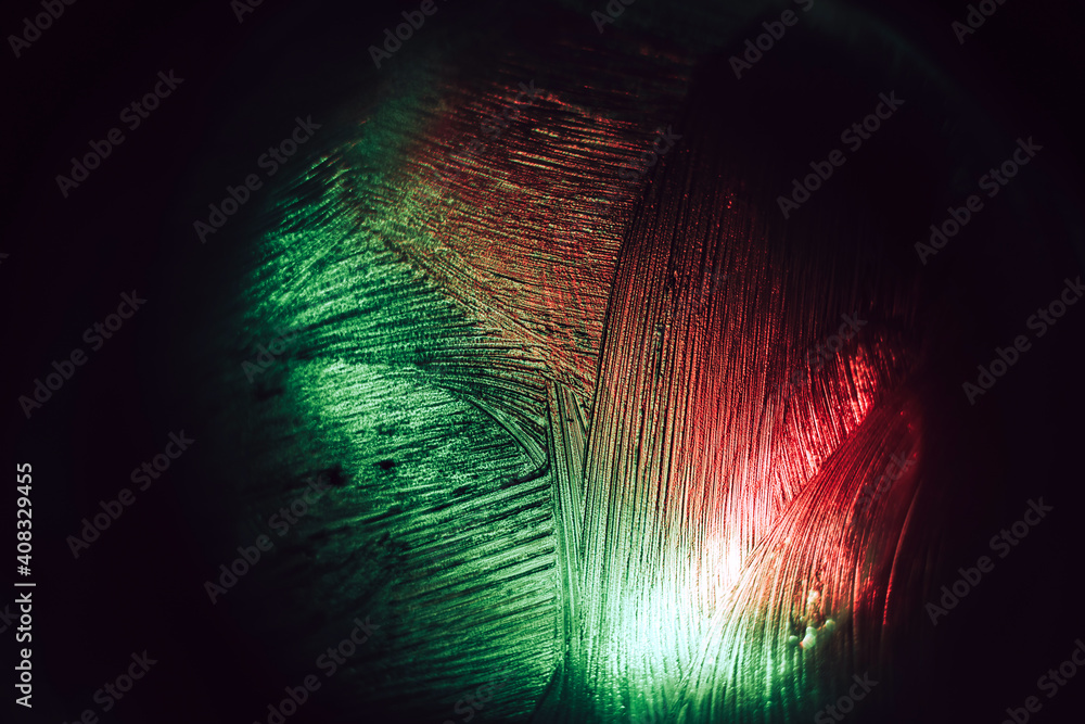 Aufkleber Beautiful abstract surreal texture on a light pastel dark magic. Background pattern for design. Macro photography view..