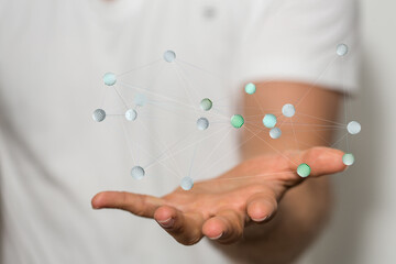 organization chart team concept networking