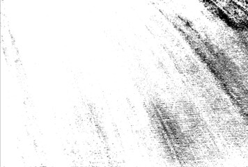 Vector brush sroke texture. Distressed uneven grunge background. Abstract distressed vector illustration. Overlay over any design to create interesting effect and depth. Black isolated on white. EPS10