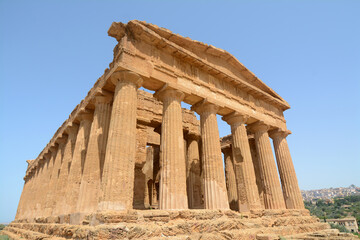 The valley of the temples of Agrigento is one of the most beautiful places in the world as regards...