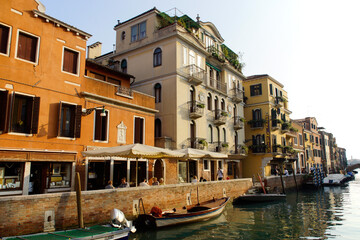Fototapeta na wymiar Venice (Italy). City of Venice and its canals