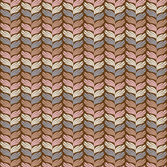Striped knitted background. Seamless Pattern Vector. Vintage background.