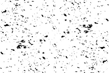 Obraz premium Abstract vector noise. Small particles of debris and dust. Distressed uneven background. Grunge texture overlay with fine grains isolated on white background. Vector illustration. EPS10.
